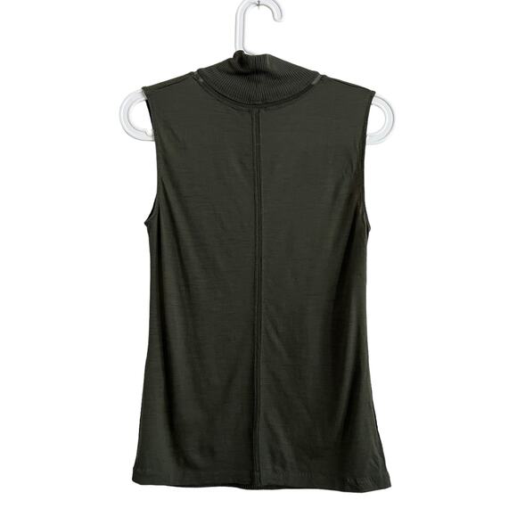 rag & bone Sleeveless Mock Neck Ribbed Top Size Small - Picture 8 of 13